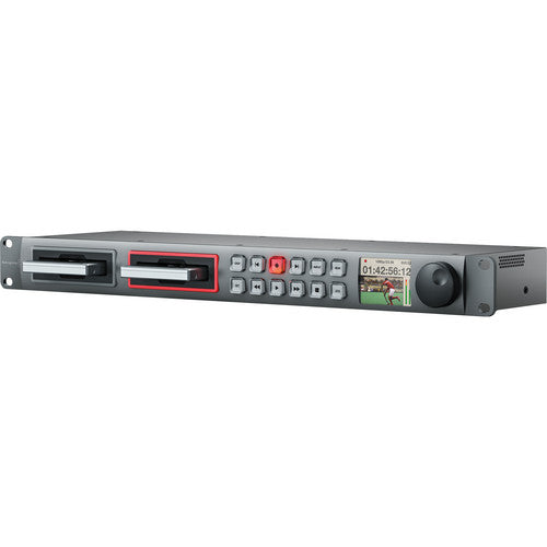 Blackmagic Design HyperDeck Studio 2 - Professional 4K Video Recorder & Player for Broadcast & Live Streaming | Perfect for Film Production, Studio Recording & Content Creation