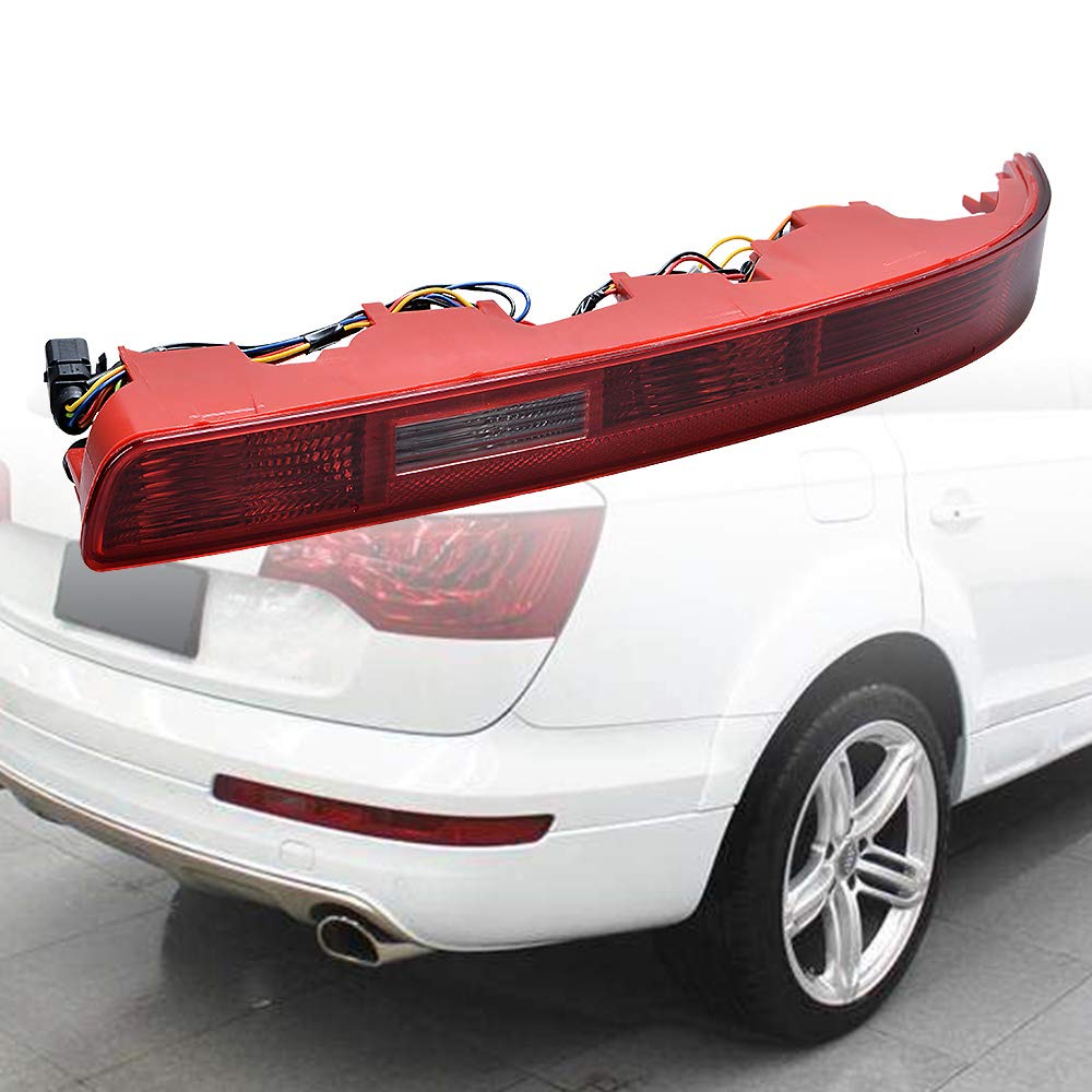 2006-2015 Audi Q7 Right Rear Lower Bumper Reflector Tail Light - US Version Compatible Replacement - Perfect for Night Safety & Parking Assistance