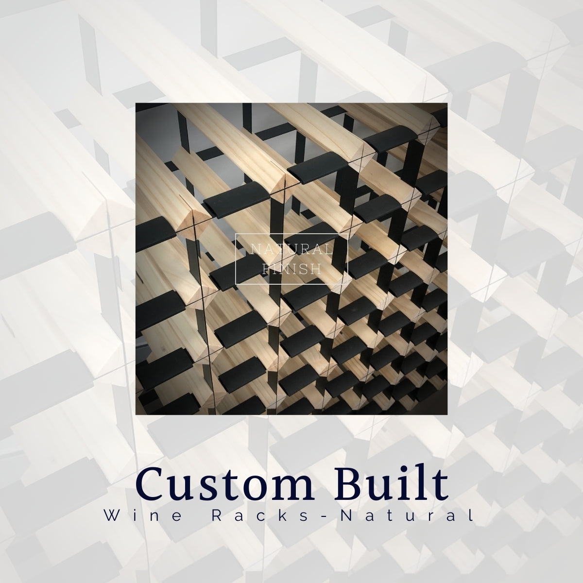 Handcrafted Natural Pine Wood Wine Rack - Pre-Assembled for Easy Setup | Perfect for Home Bar, Kitchen, Dining Room & Wine Cellar Storage