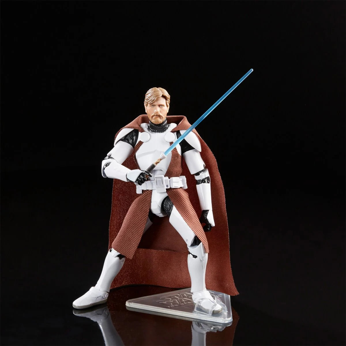 Star Wars The Black Series Clone Commander Obi-Wan Kenobi 6-Inch Action Figure - Premium Collectible Toy for Fans & Display - Perfect for Star Wars Collectors, Gift Giving & Home Decor