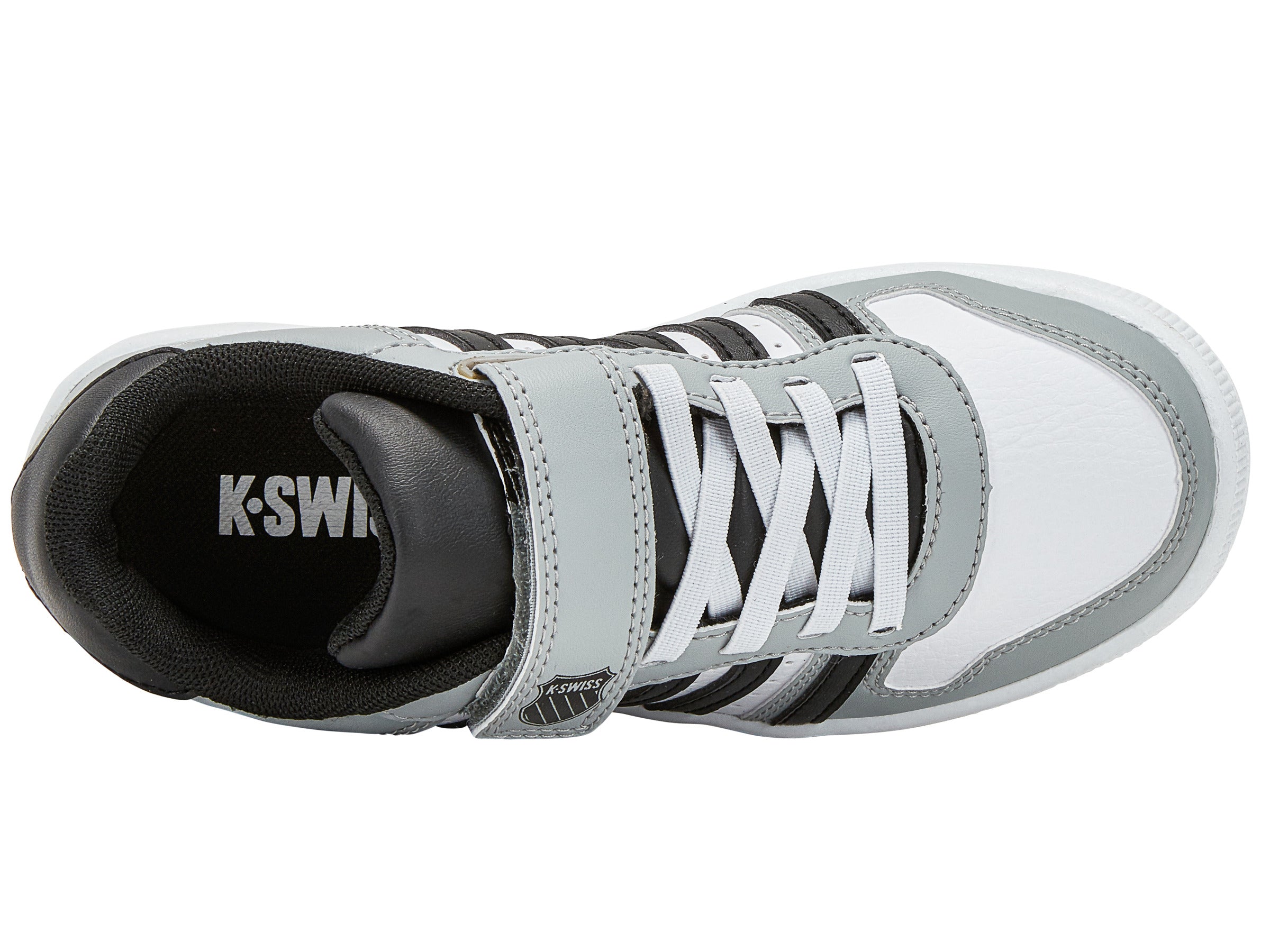 Nike Court Palisades Strap Sneakers - High Rise, White & Black - Women's Tennis Shoes for Casual Wear & Sports