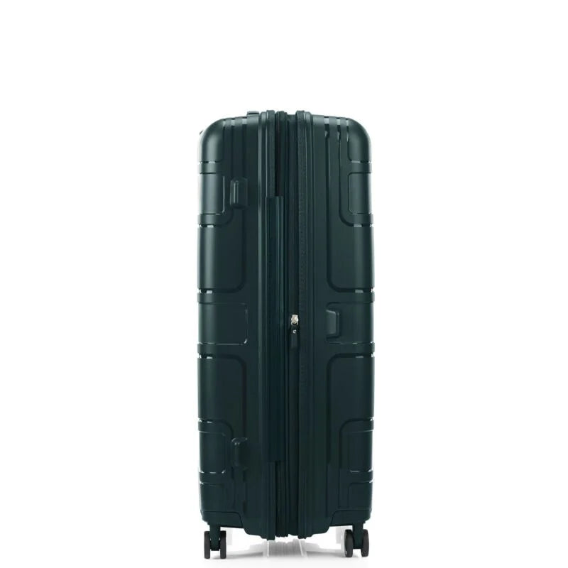 American Tourister Light MAX 3-Piece Luggage Set (Large, Medium, Small) - Varsity Green | Perfect for Travel, Business Trips & Weekend Getaways