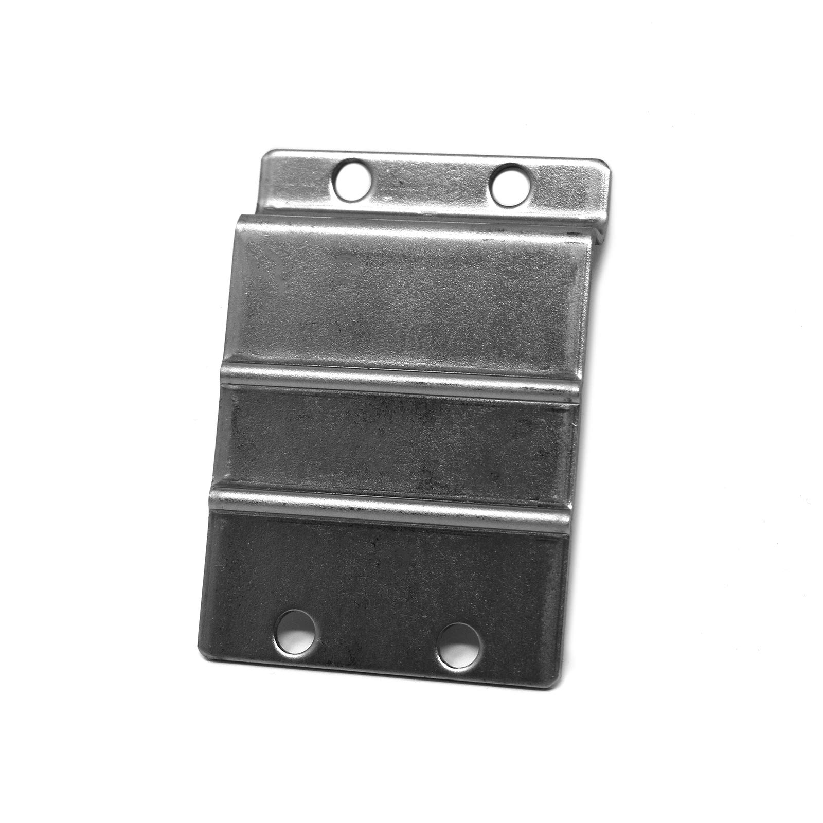 25 Pack Slatwall Metal Plate Mount - Heavy Duty Backplate Mounting Adapter for Retail Displays & Store Fixtures - Compatible with Slatwall Panels & Wall Systems (Perfect for Retail Stores, Garages & Home Organization)