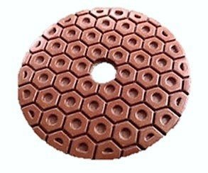 4 Inch Honeycombed Granite Pad - Non-Slip Stone Coaster for Hot Pots & Pans | Heat Resistant Kitchen Trivet for Dining Table, Countertop Protection | Perfect for Restaurants, Home Cooking & Outdoor BBQ