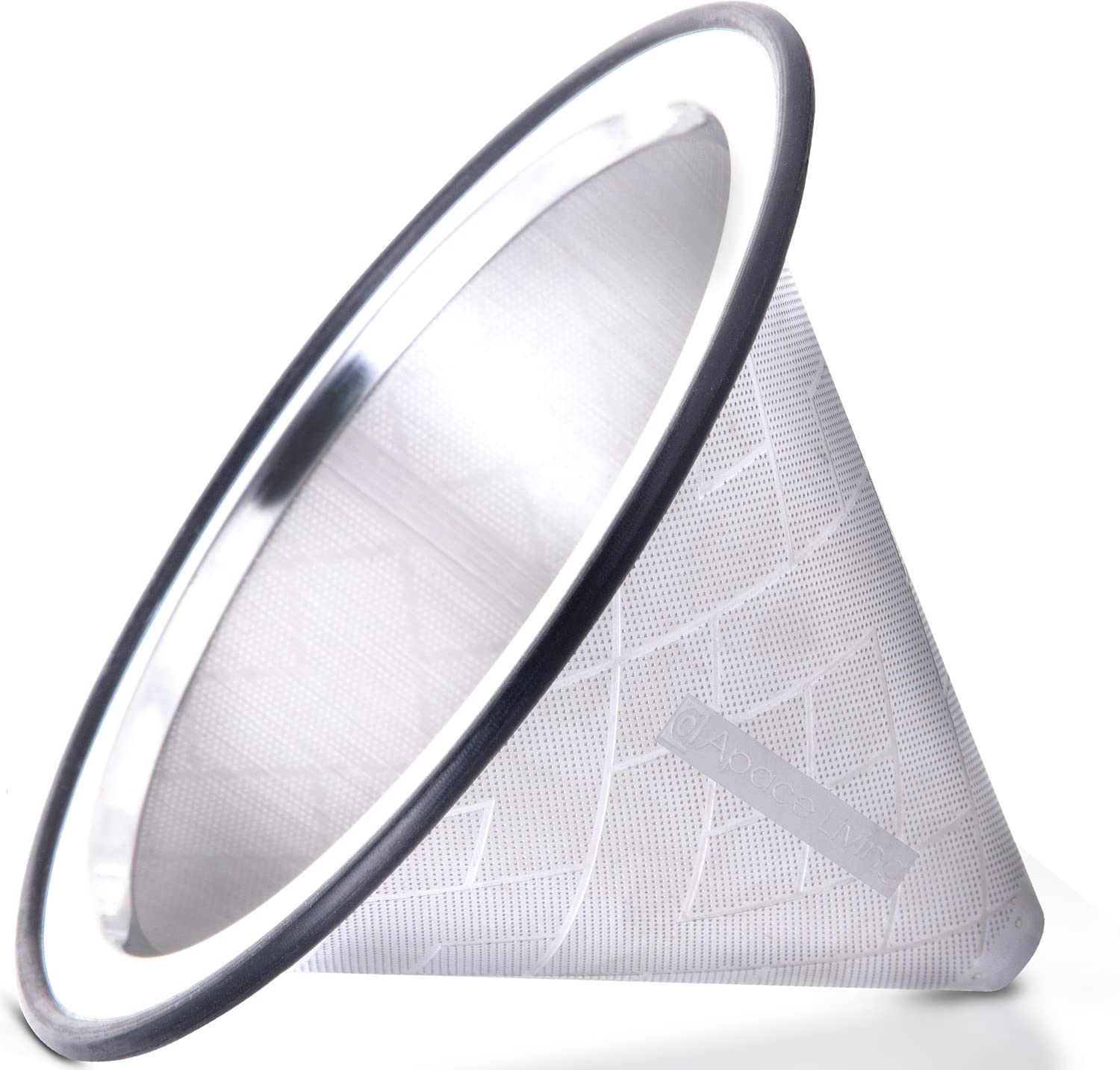 Reusable Stainless Steel Coffee Dripper for Hario V60 & Chemex - Eco-Friendly Pour Over Brewing at Home