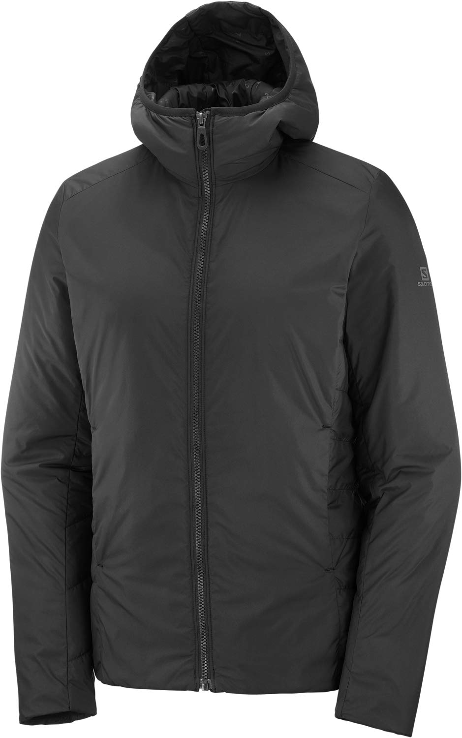 Salomon Women's Outrack Insulated Hoodie - Waterproof Winter Jacket with Fleece Lining for Hiking, Skiing & Outdoor Activities