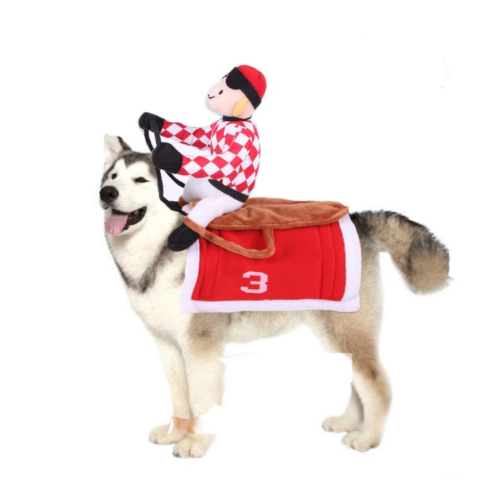 POPETPOP Cotton Dog Hoodie - Red Christmas Pet Sweatshirt with Hood, Cozy PP Cotton Dog Clothes for Small & Medium Dogs | Perfect for Winter Walks, Holiday Photos & Indoor Comfort