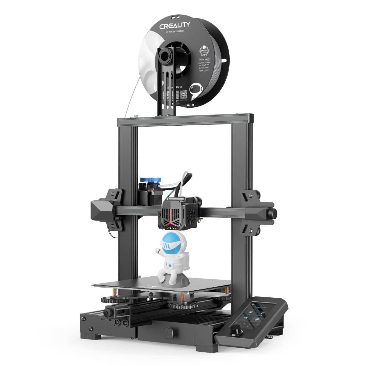 Official Creality Ender 3 V2 Neo 3D Printer with CR Touch Auto-Leveling Kit - Full-Metal Extruder & PC Spring Steel Platform - 95% Pre-Assembled for Beginners (220×220×250mm) - Perfect for Home DIY, Prototyping & Educational Projects
