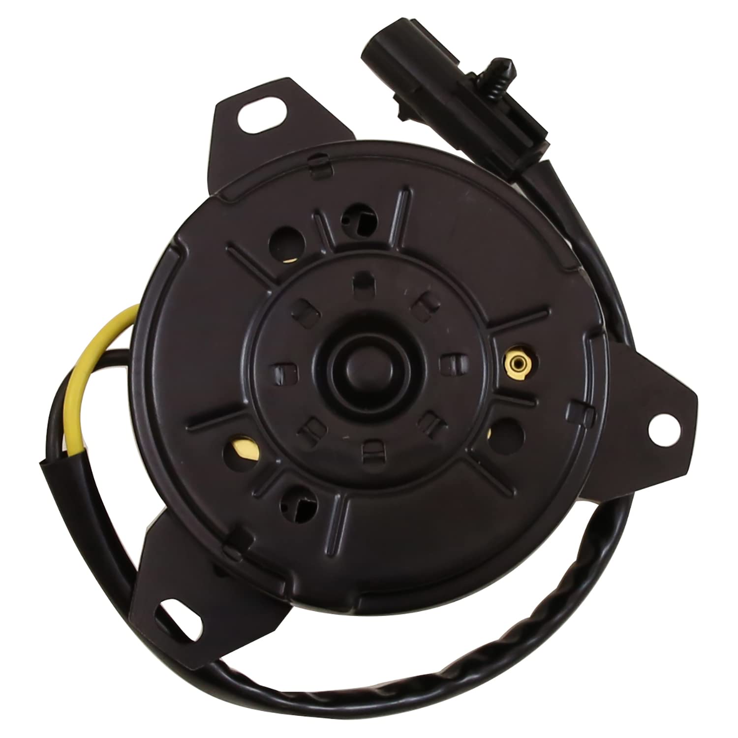 TYC 630940 Jeep Liberty Replacement Radiator & Condenser Cooling Fan Motor - High Performance Cooling System Part for 2002-2007 Jeep Liberty Models - Perfect for Off-Roading & Hot Weather Driving