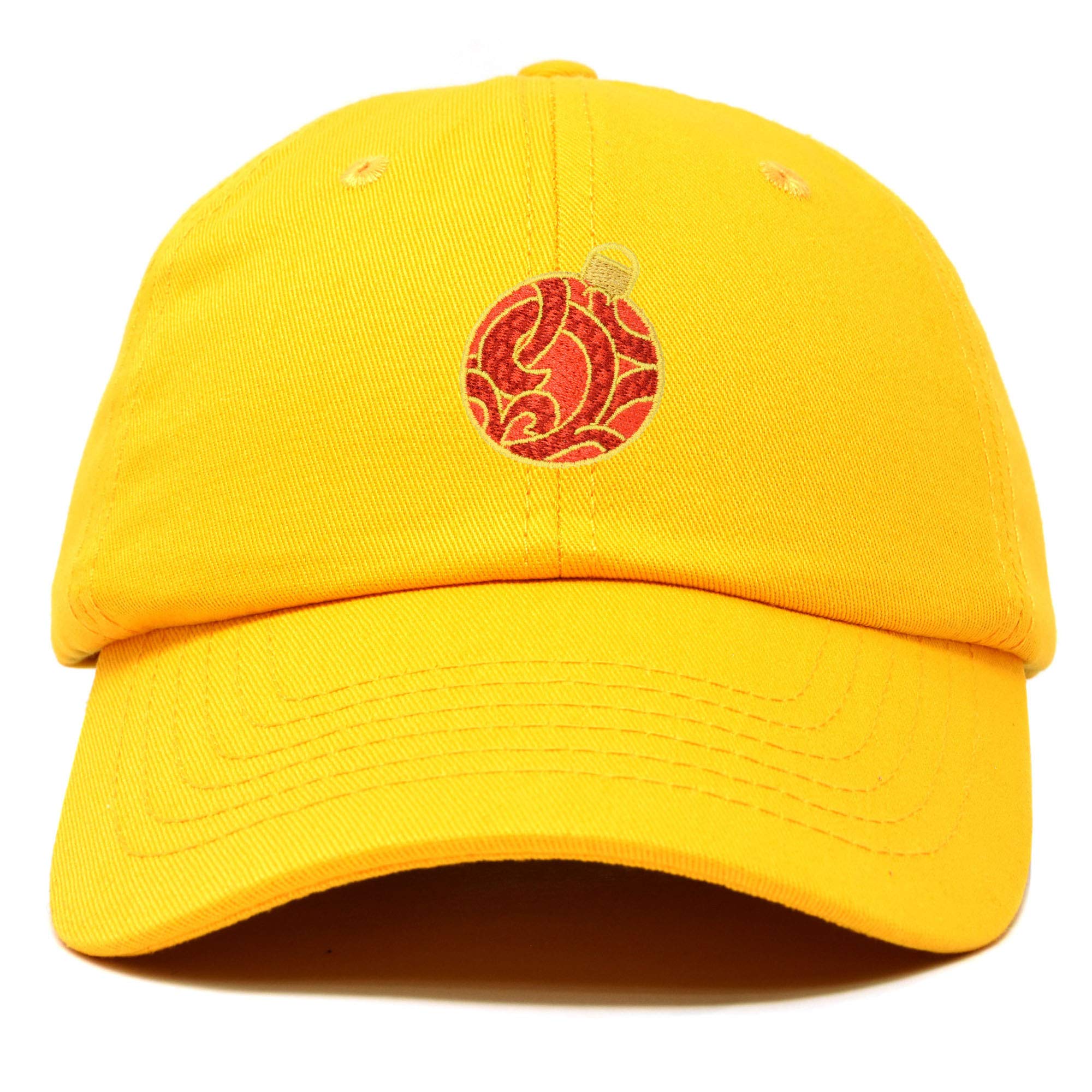 DALIX Holiday Christmas Ornament Baseball Cap for Women - Festive Xmas Party Hat for Holiday Gatherings & Christmas Decorations