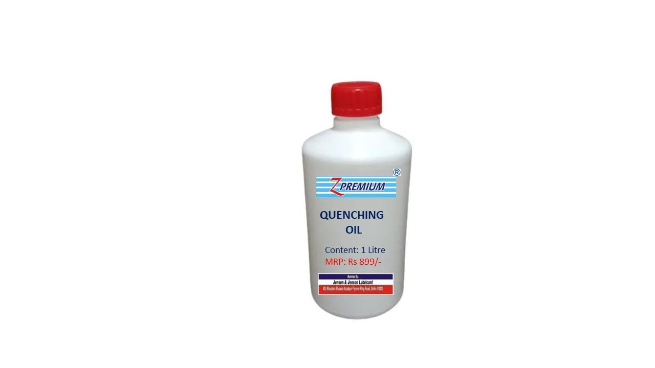 Premium Quenching Oil for Knives, Tools & Metalworking - High-Performance Heat Treatment Oil for Blacksmithing, Forging & DIY Projects - Ideal for Hardening Steel & Blade Tempering