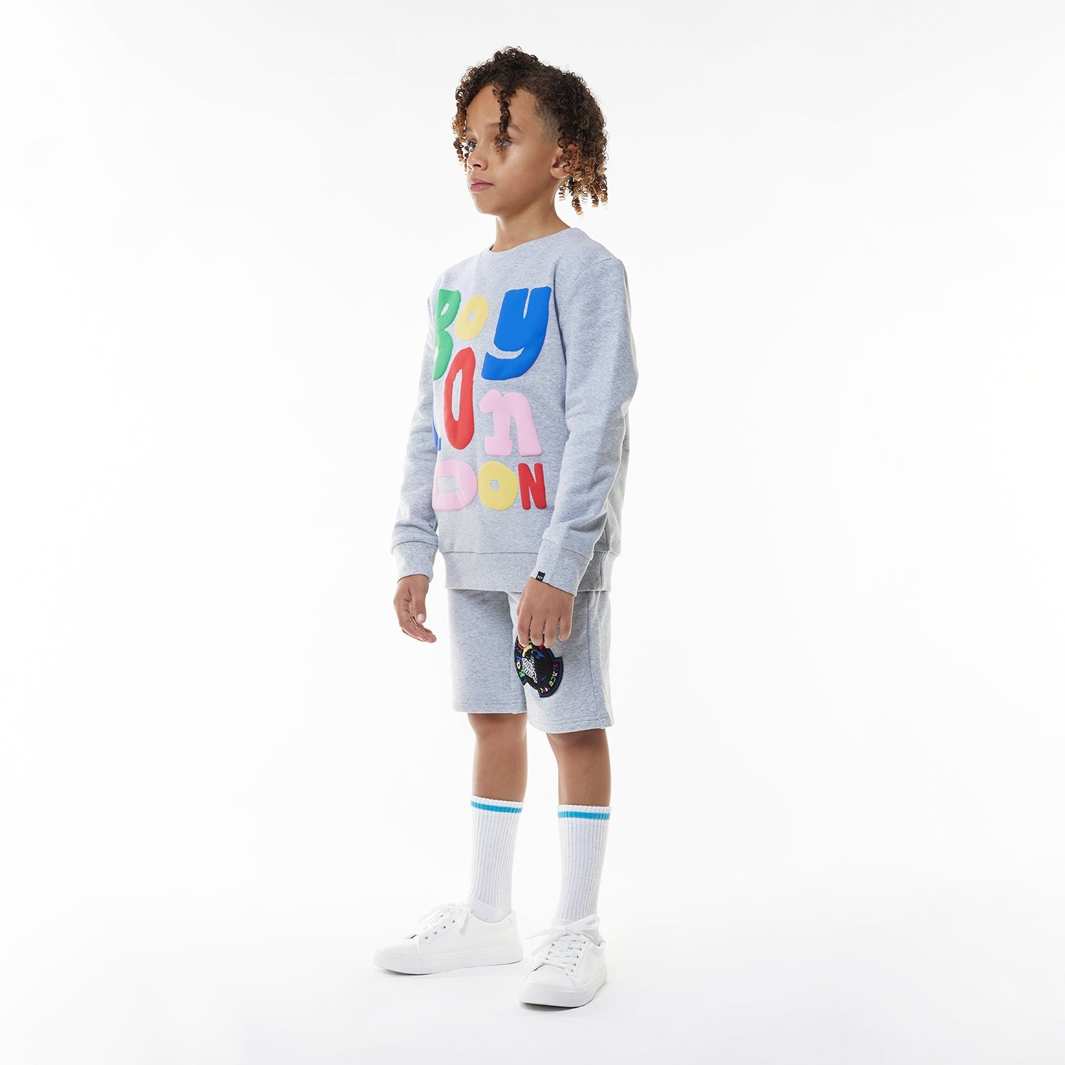 Boys' Kids Badge Shorts - Comfortable Cotton Casual Shorts for Toddlers & Boys - Perfect for Summer, Playtime & Outdoor Activities