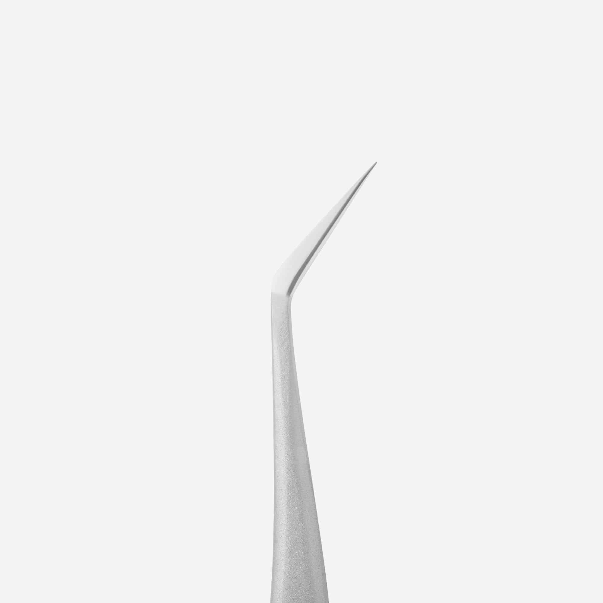 Professional Eyelash Tweezers EXPERT 41 TYPE 9 - L-Shaped 35mm Precision Eyelash Extension Tools for Salon & Home Use - Perfect for Lash Artists & DIY Beauty