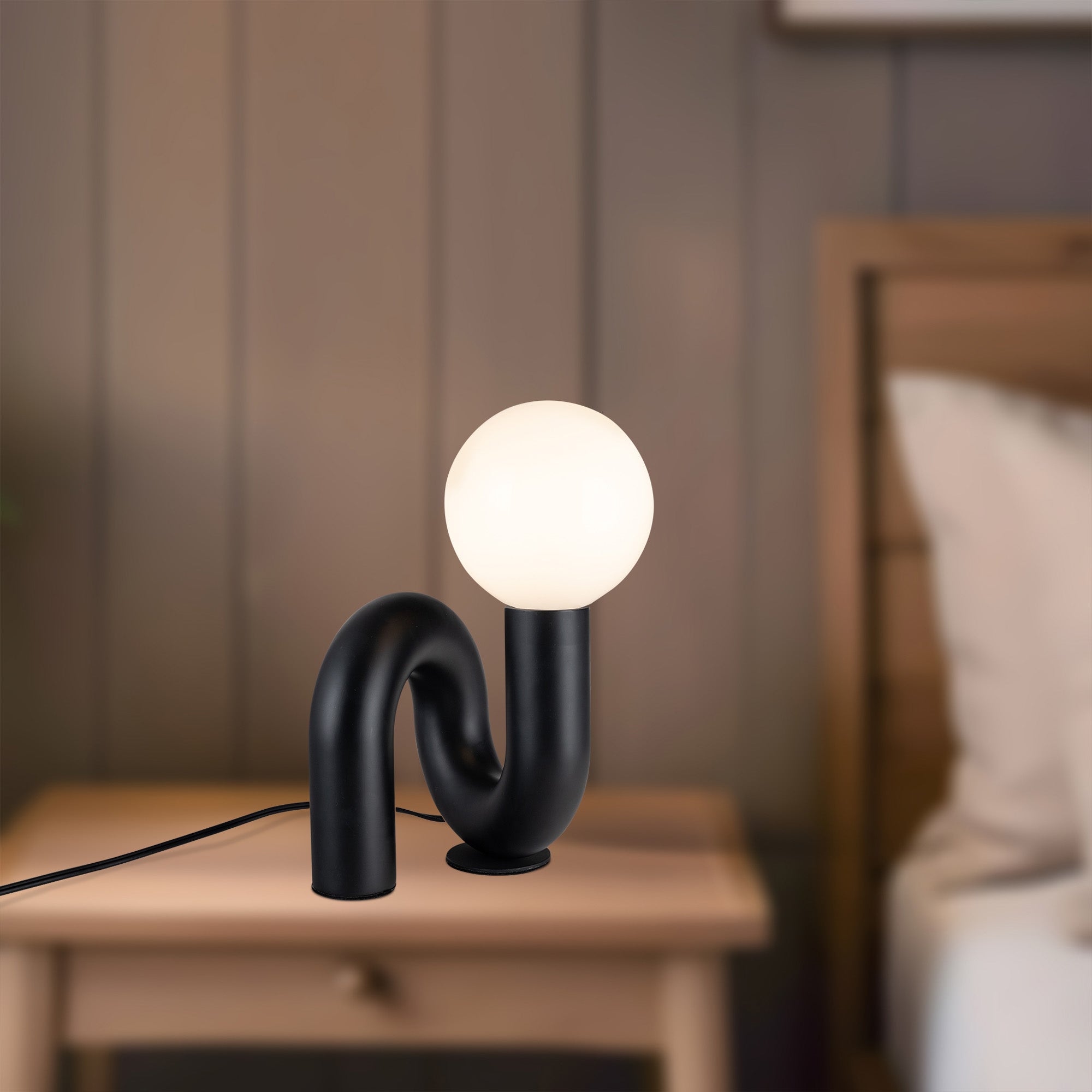 Sadie Table Lamp - Modern LED Desk Lamp with Adjustable Brightness for Home Office, Bedroom & Living Room Decor | Perfect for Reading, Working & Relaxing