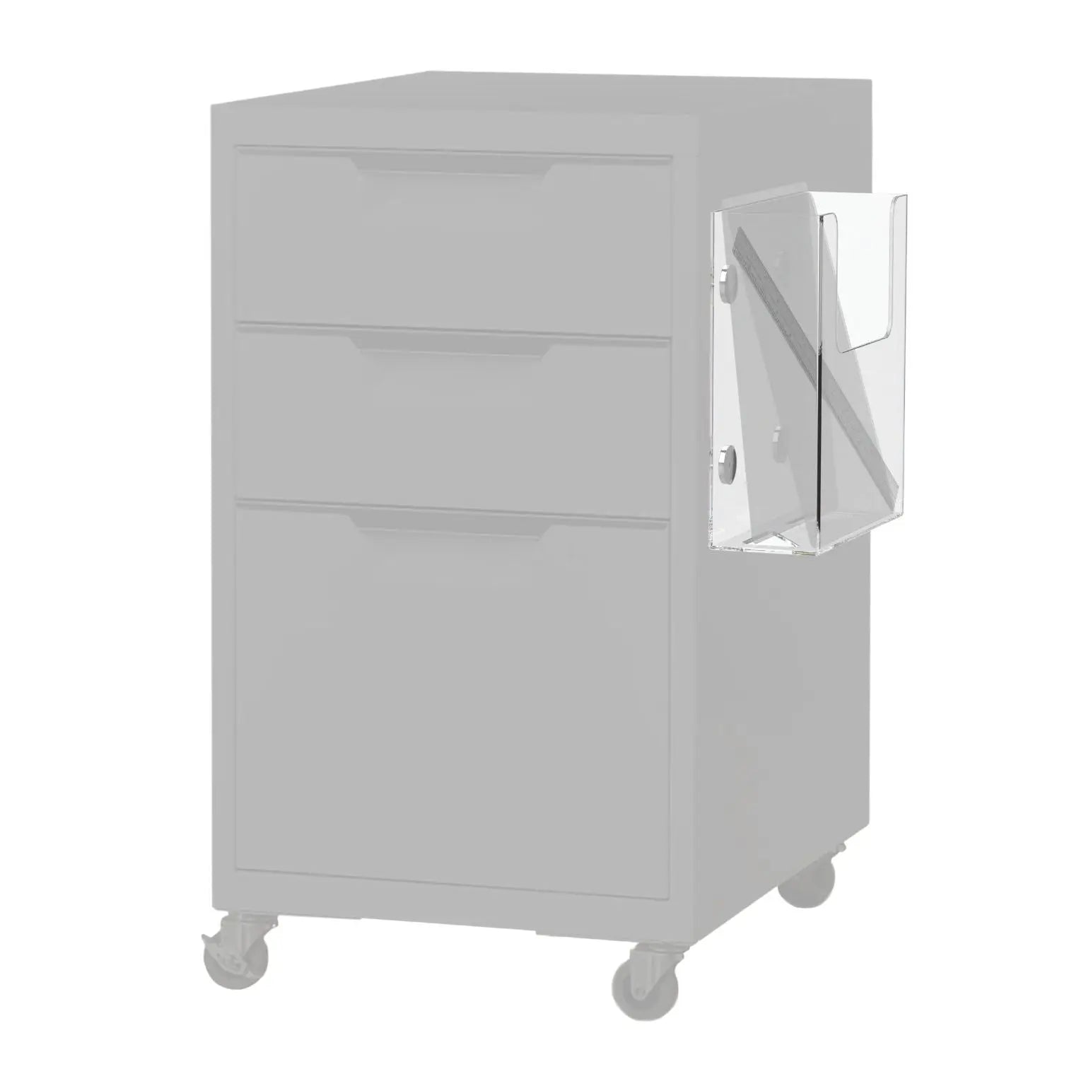 Magnetic Brochure Holder Add-On for CTA Digital Floor Stands - Perfect for Trade Shows, Retail Displays & Business Promotions