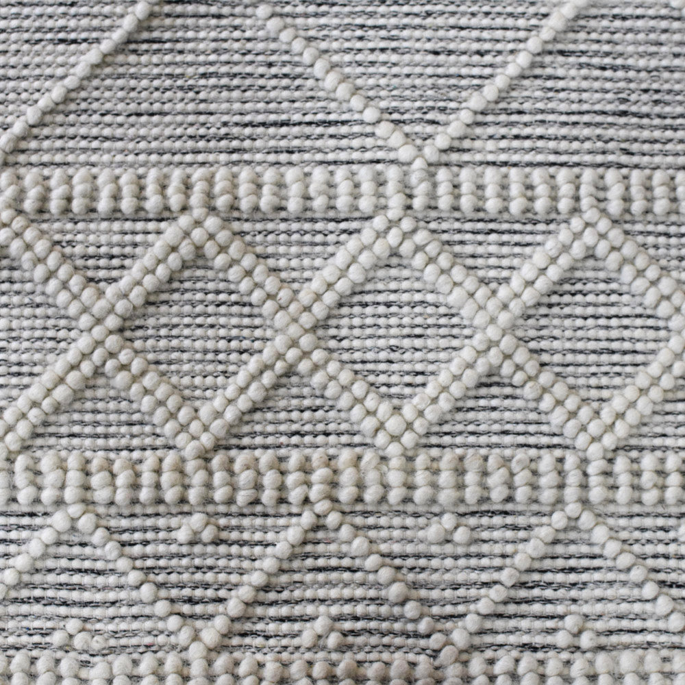 Handwoven Sculpture Rug - Bohemian Style Decorative Area Rug for Living Room, Bedroom & Home Decor