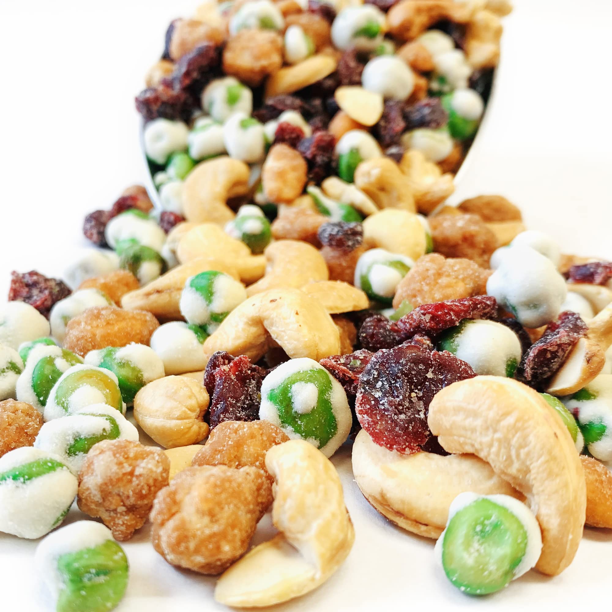 NY SPICE SHOP Premium Sweet Wasabi Trail Mix with Almonds, Cashews & Dried Fruits - Healthy Snack for Adults & Kids - 5lb Bulk Nut Mix - Perfect for Hiking, Office Snacks & Road Trips