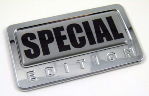 3D Chrome Car Emblem Badge - Auto Bike Decal for Custom Styling