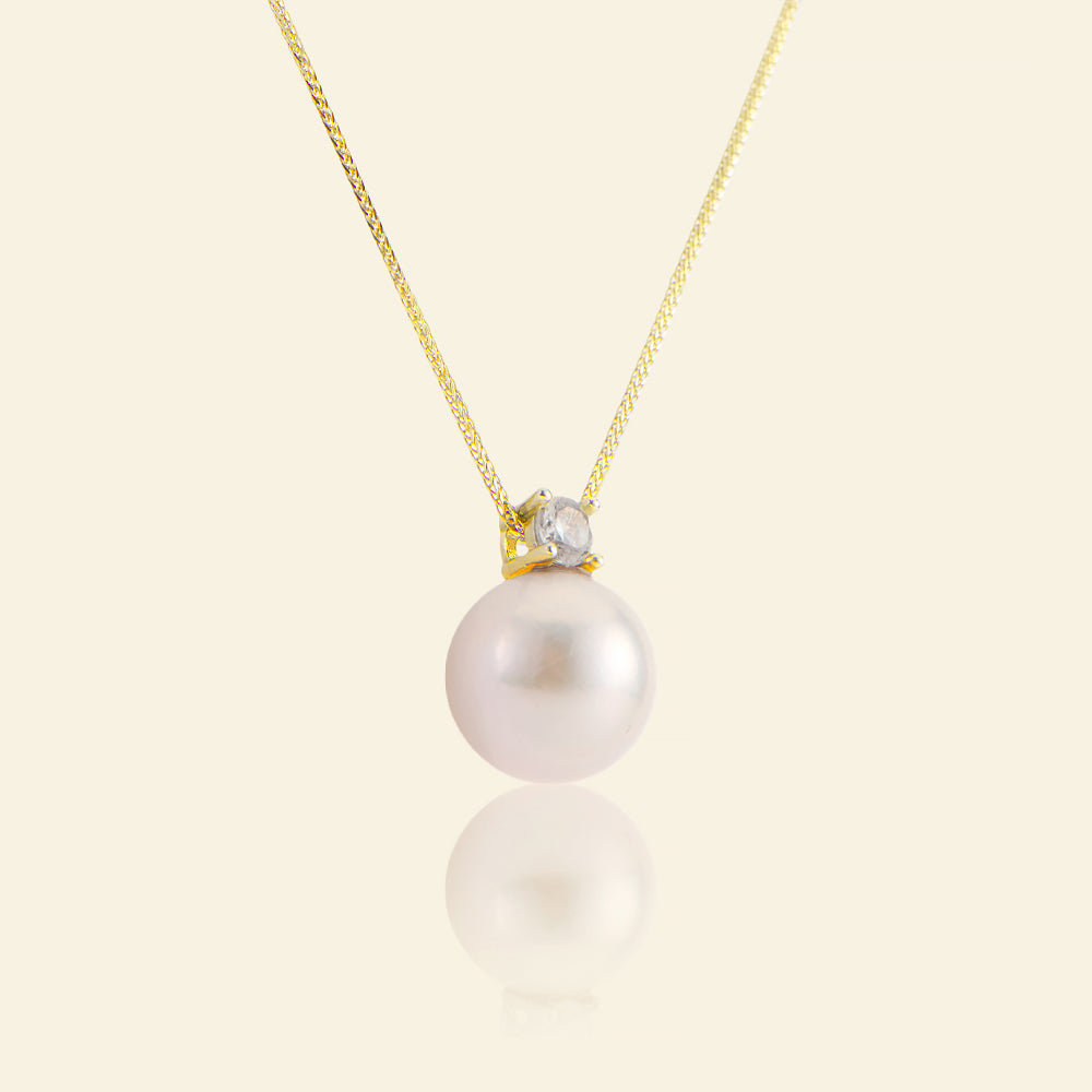 Elegant AAAA Freshwater Pearl Pendant Necklace for Women - Perfect for Weddings, Parties & Everyday Wear