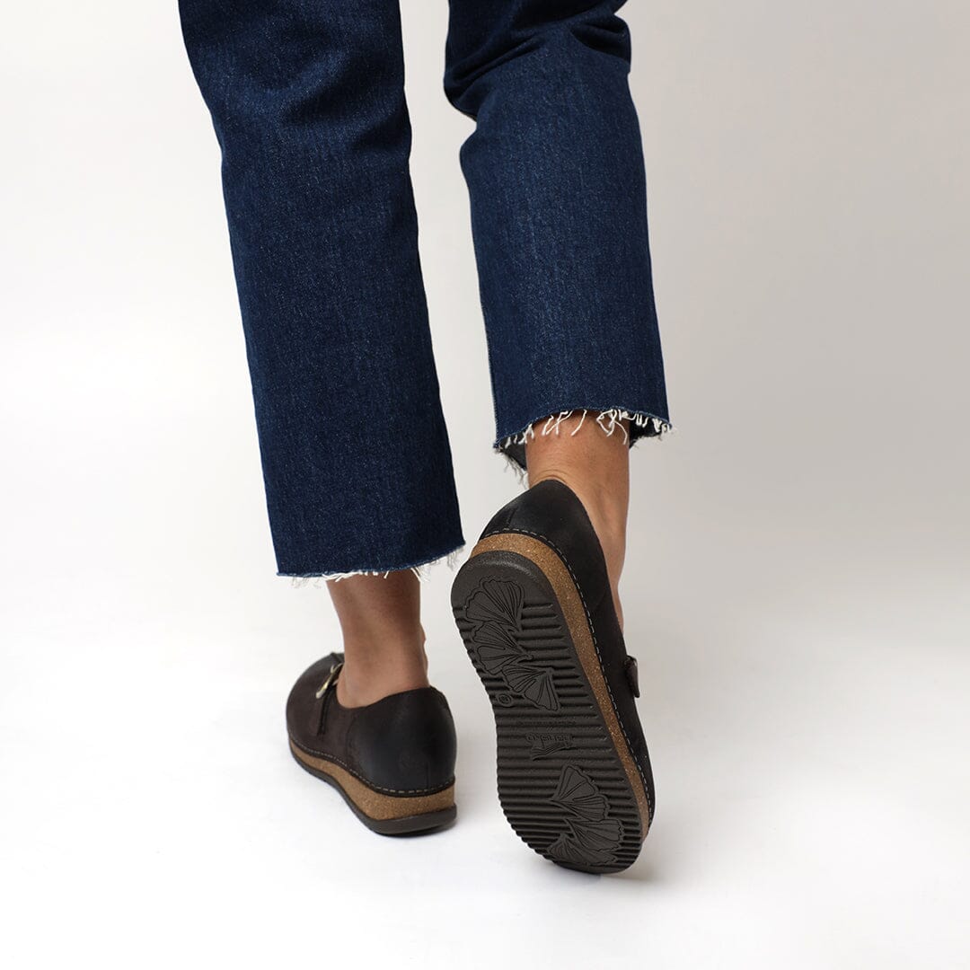 DANSKO MIKA Burnished Suede Shoes - Women's Comfort Slip-On Clogs for Nurses & Healthcare Professionals - Final Sale