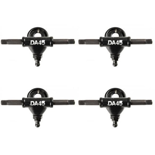 Sure Grip DA45 Truck 8mm - 4 Pack Replacement Skateboard Bearings for Smooth Riding | Perfect for Street Skating, Longboards & Cruisers