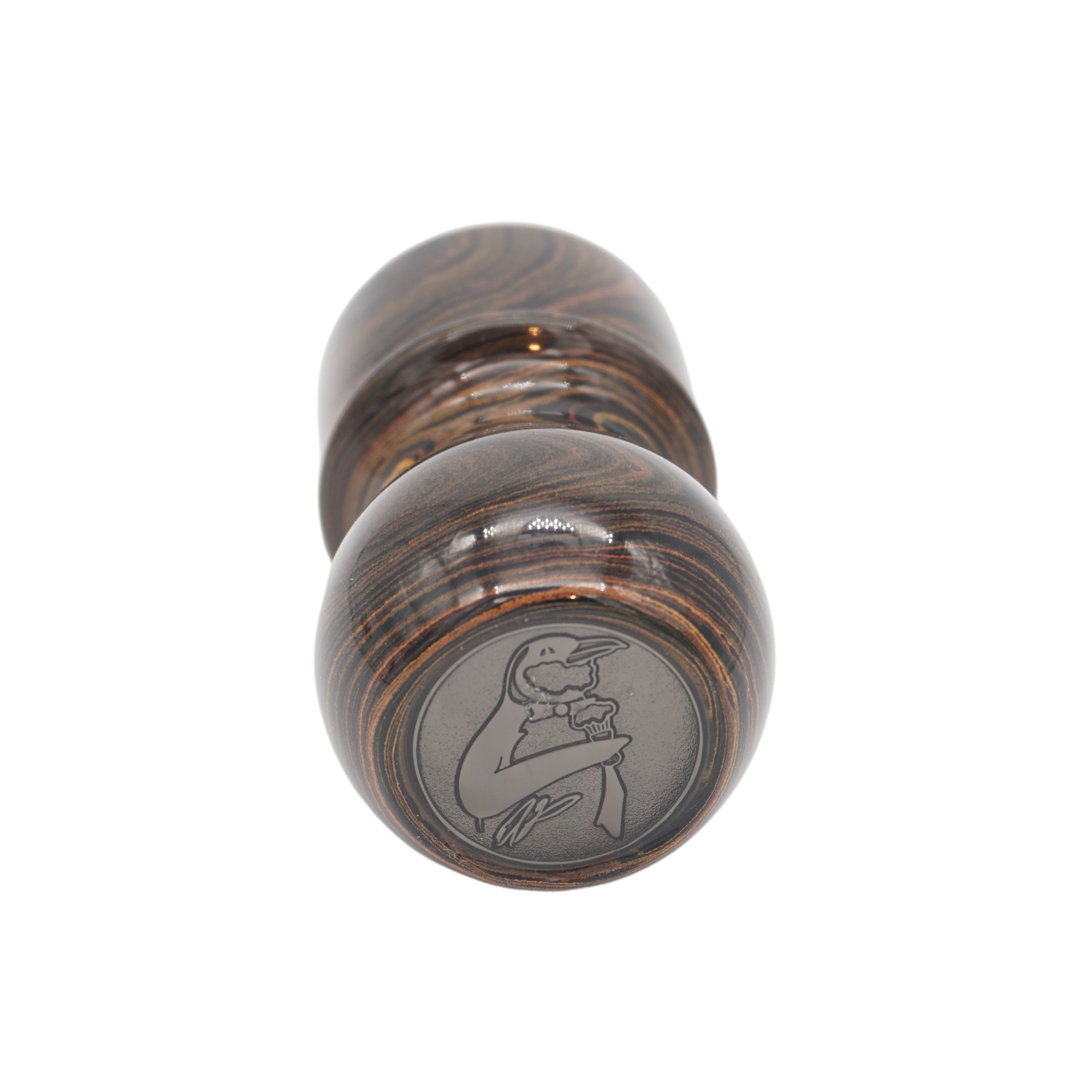 Premium Honey Ebonite Handmade Shaving Brush Handle - Fits 24mm & 26mm Knots - Perfect for Wet Shaving & Traditional Grooming Rituals