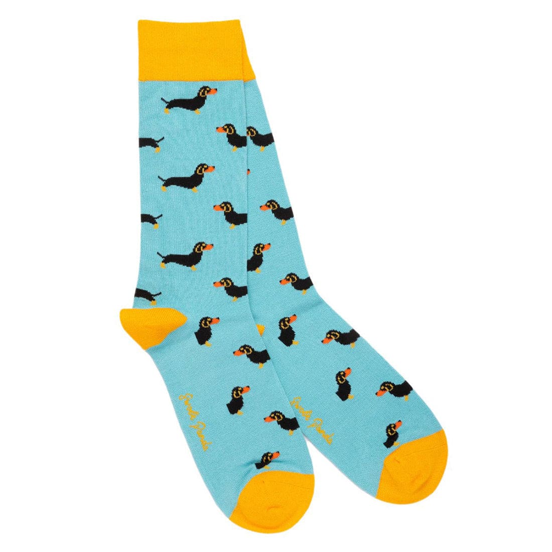 Stylish Dachshund Bamboo Socks for Men & Women - Soft Breathable Comfort Socks for Dog Lovers - Perfect for Casual Wear, Gifts, and Dachshund Enthusiasts
