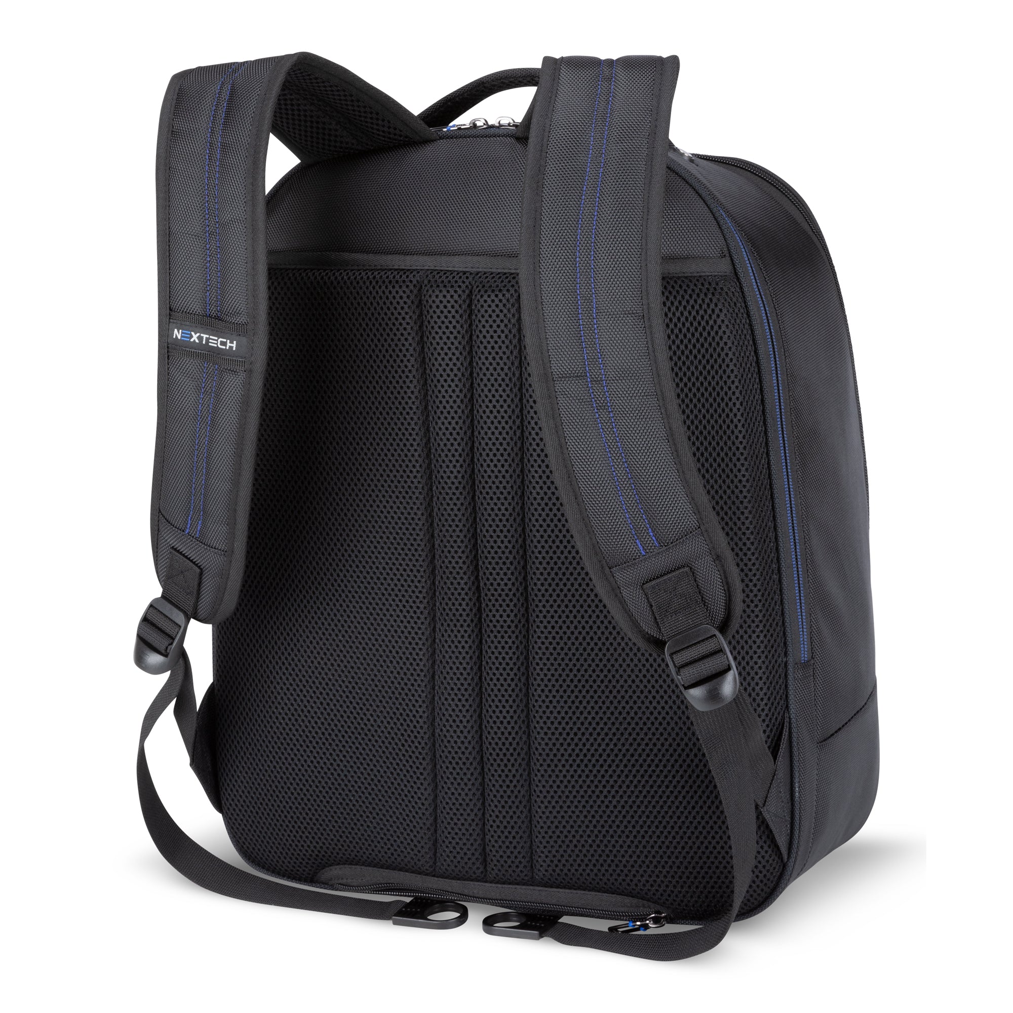 Nextech Professional Business Backpack for Men & Women - Waterproof Laptop Backpack with USB Charging Port - Perfect for Office, Travel, and Commuting