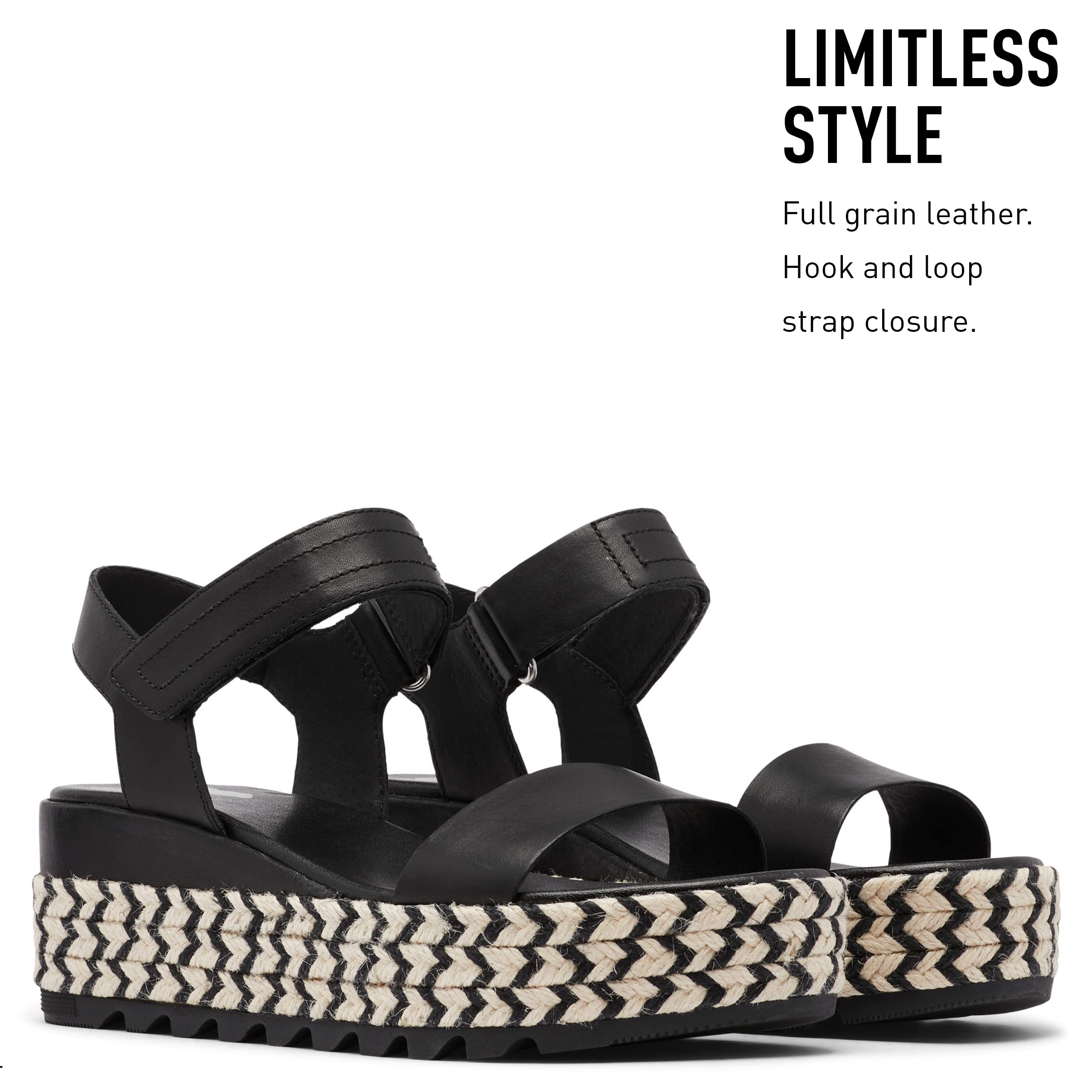 Sorel Women's Cameron Flatform Sandals - Comfortable & Stylish Summer Sandals for Women | Perfect for Beach, Vacation & Casual Outings