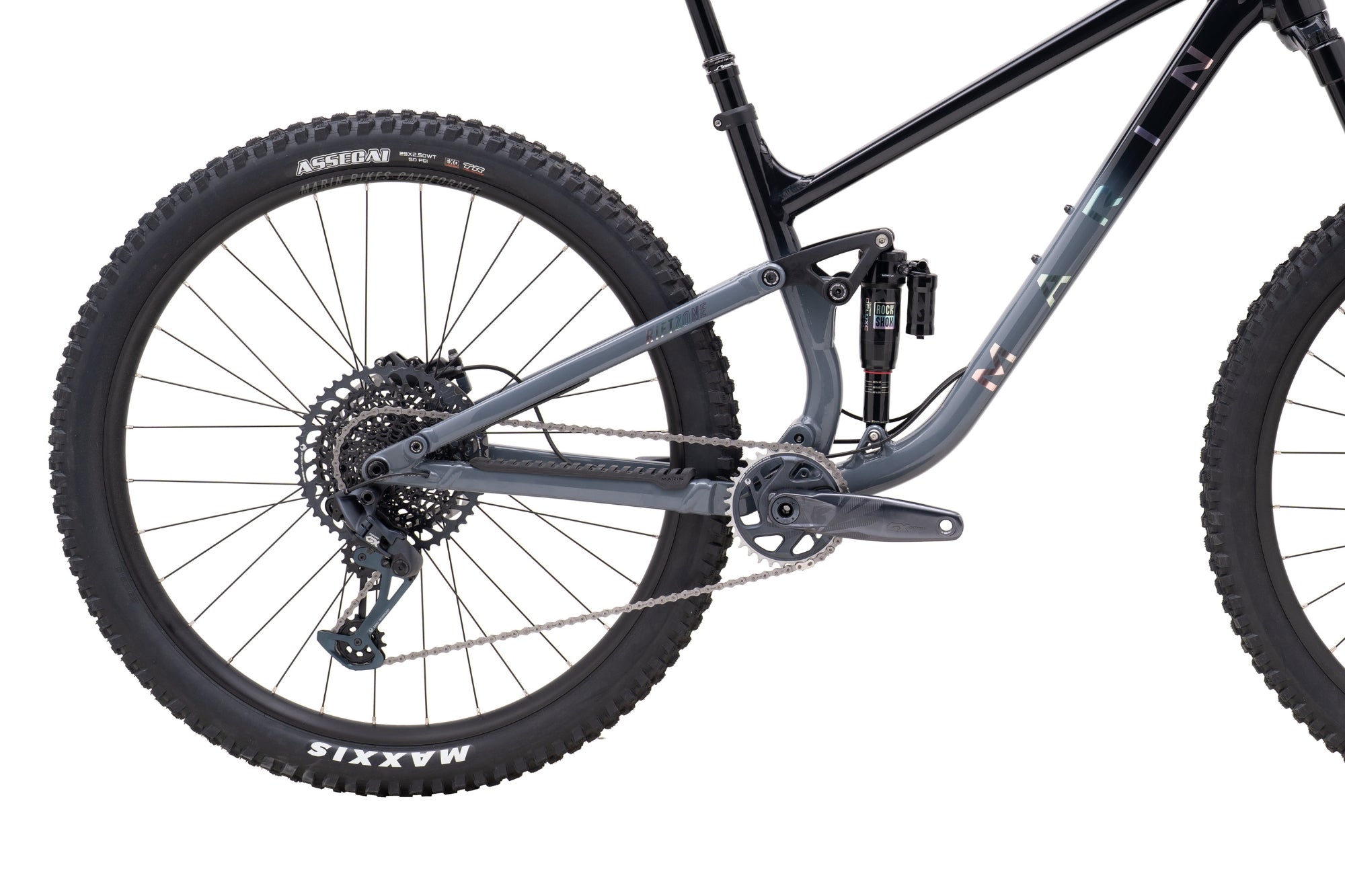 Marin Rift Zone XR Full Suspension Mountain Bike - Trail & All-Mountain Riding for Men & Women - Perfect for Off-Road Adventures & Mountain Trails