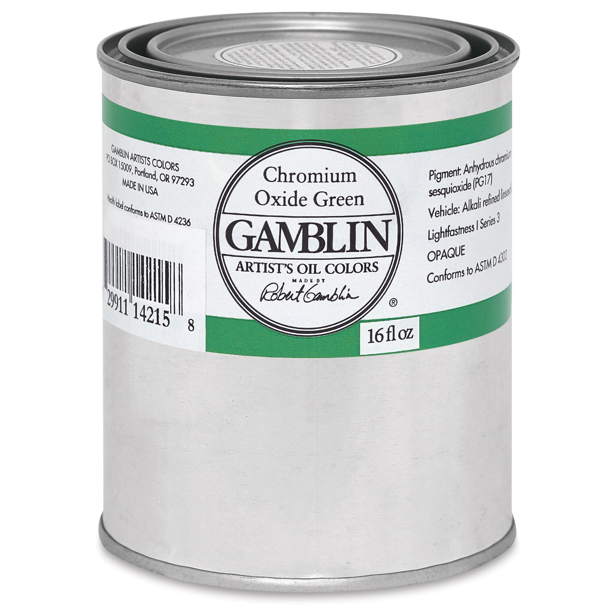 Gamblin Artist's Oil Colors - Professional Grade Oil Paints for Canvas Painting, Portrait & Landscape Art (Studio & Outdoor Use)
