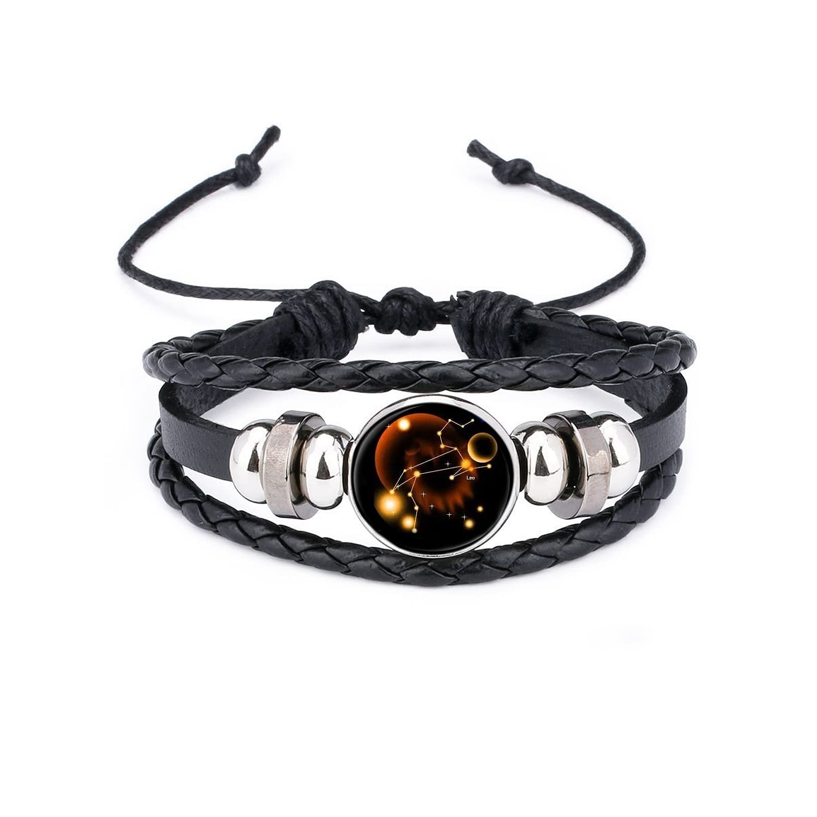 Zodiac Protection Bracelet for Aquarius - Matching Couple Bangle for Family, Friends & Couples | Perfect Gift for Mother, Father, Sister, Brother, Students & Teens | Ideal for Birthdays, Anniversaries & Friendship Day