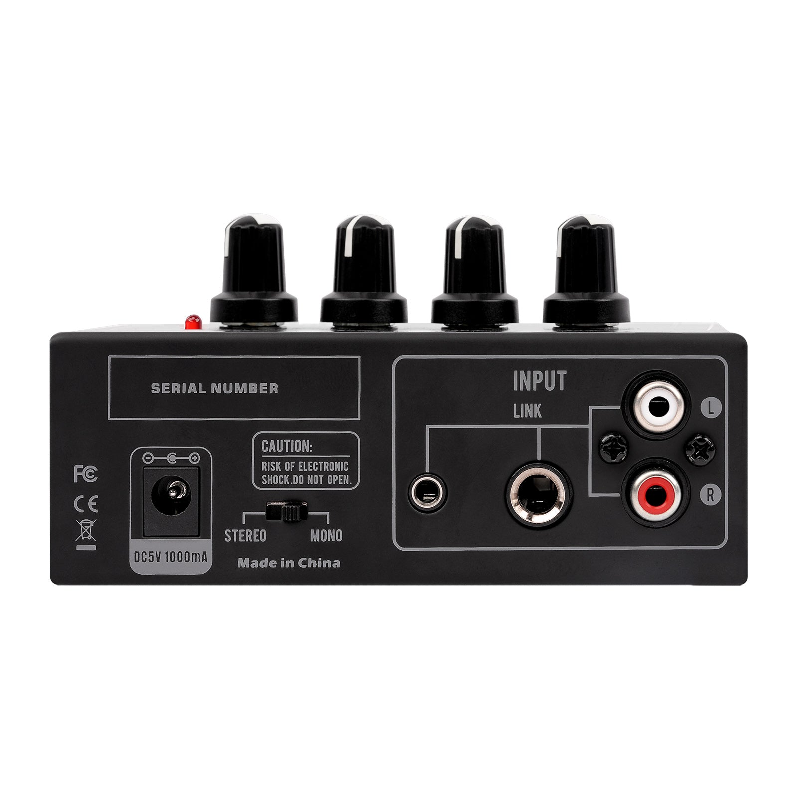 4 Channel Headphone Splitter & Amplifier - AHS 3514 4 Port Audio Hub for Music Sharing, Gaming & Studio Use - Perfect for Classrooms, DJ Sets & Multi-Listener Scenarios
