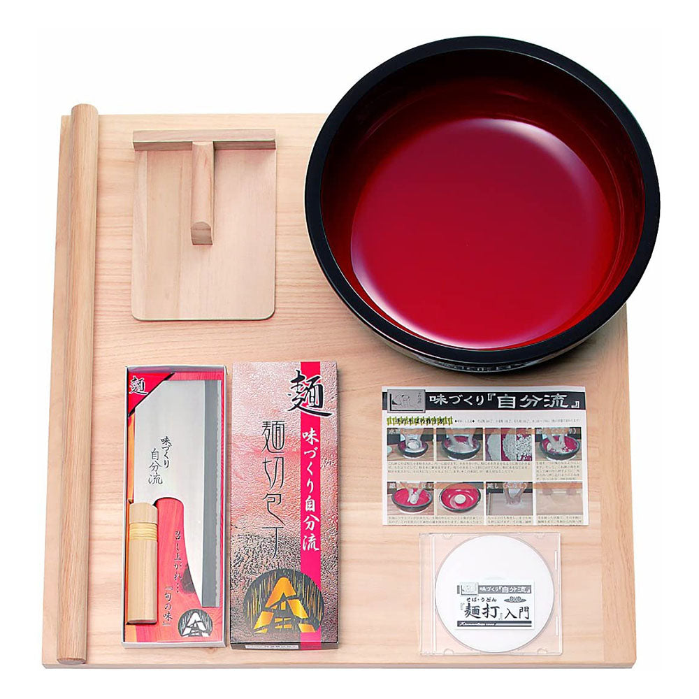 Premium Homemade Soba Noodle Making Kit - Authentic Japanese Buckwheat Pasta Set for Home Cooking | Perfect for Asian Cuisine Lovers, Cooking Enthusiasts & Cultural Experience Gifts