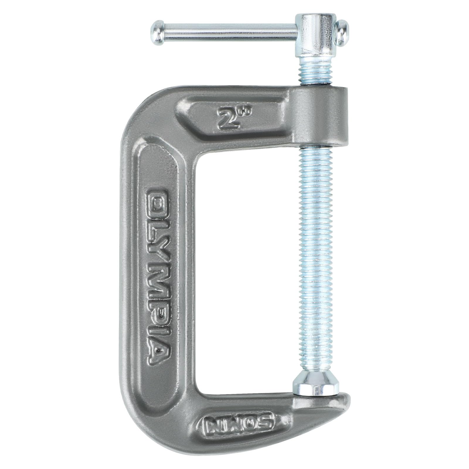 Heavy Duty Cast Iron C-Clamps 6-Pack - 2