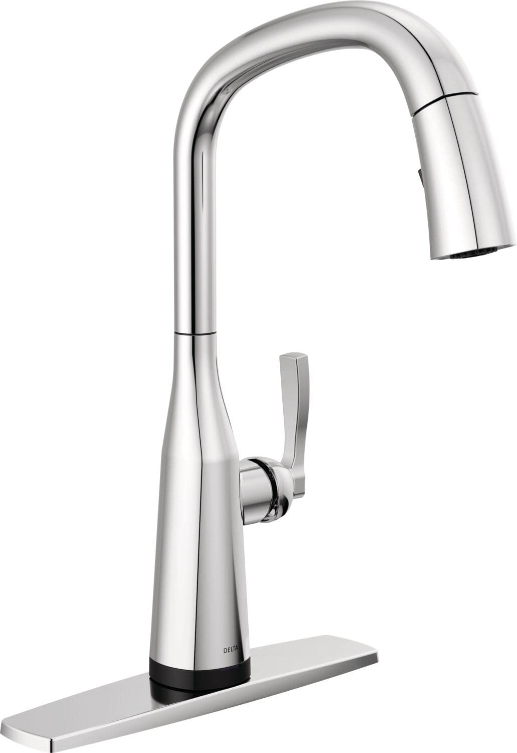 Delta Stryke Touch Kitchen Faucet with Pull Down Sprayer - Chrome Finish, Touch2O Technology, Lumicoat Chrome 9176T-DST for Modern Kitchen Sinks and Cooking Areas