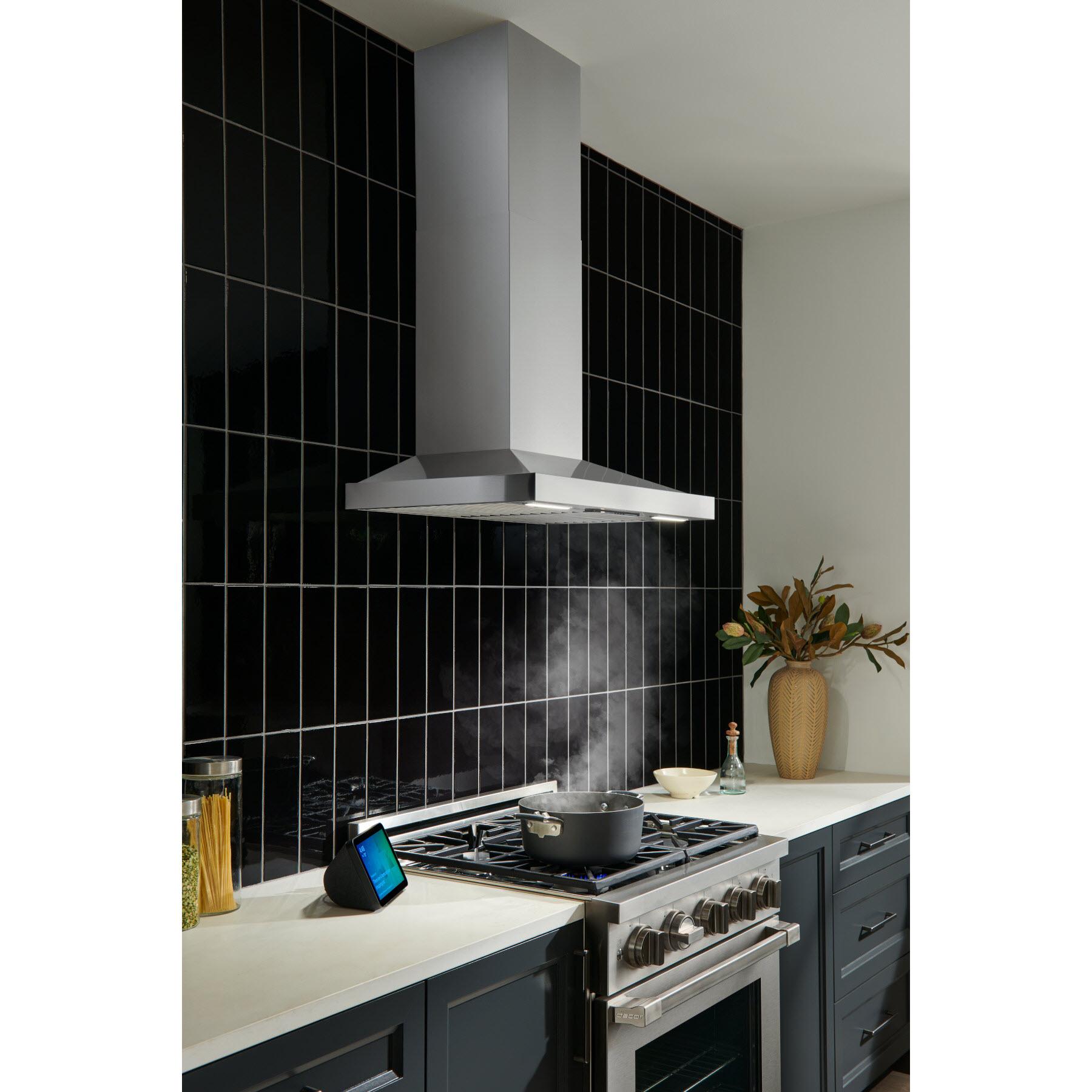 30 Inch WCS1 Series Wall Mount Chimney Range Hood WCS1306SS - Stainless Steel Kitchen Vent Hood for Gas & Electric Stoves, Perfect for Modern Home Cooking