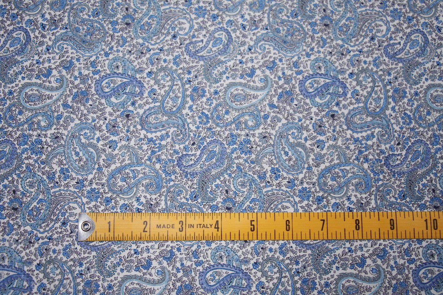 Charles Blue Liberty Of London Floral Print Fabric - Perfect for DIY Crafts, Home Decor & Fashion Accessories