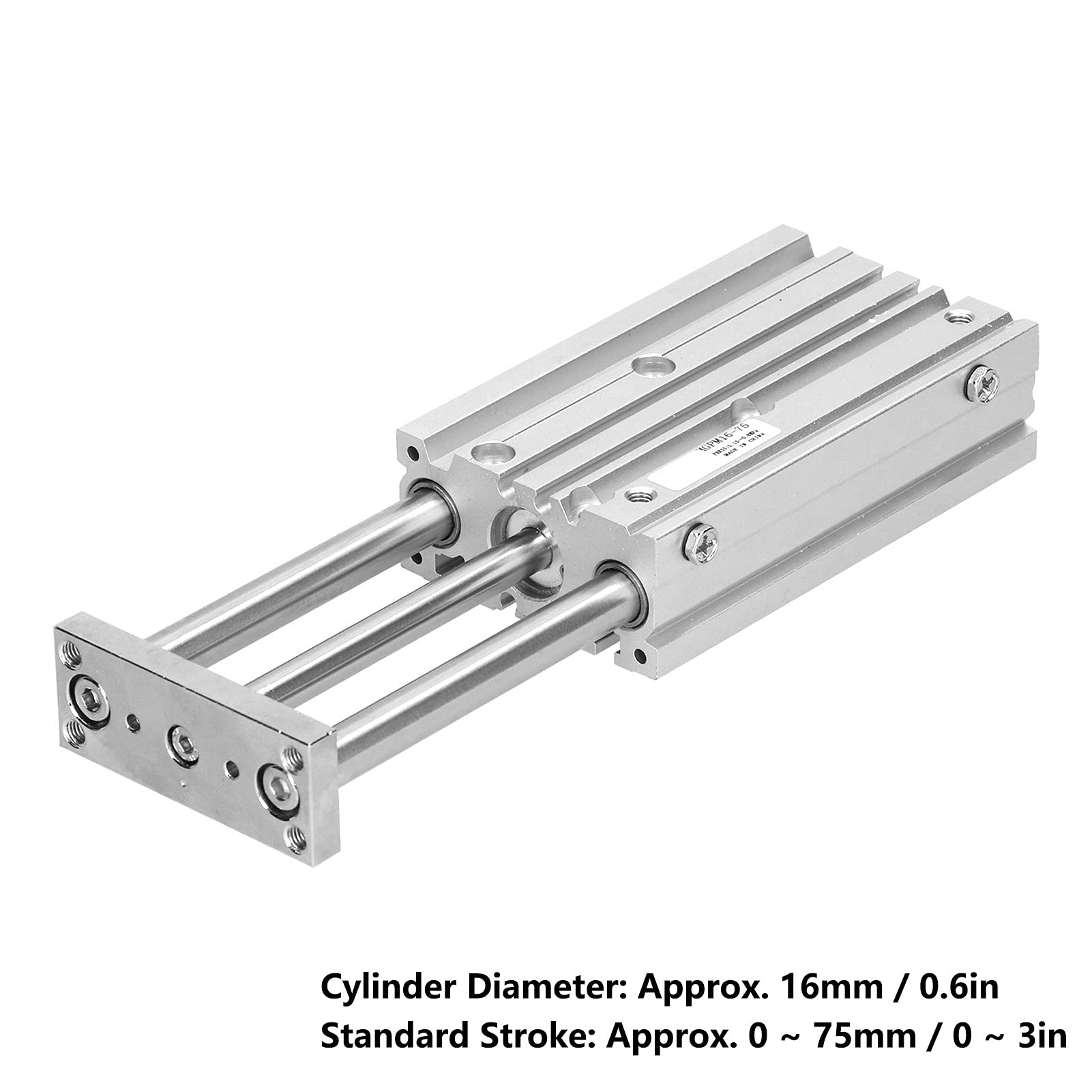 High-Quality Aluminum Alloy Pneumatic Air Cylinder - Durable & Reliable for Industrial Clamping Devices | Perfect for Automation, Manufacturing & CNC Machinery Applications