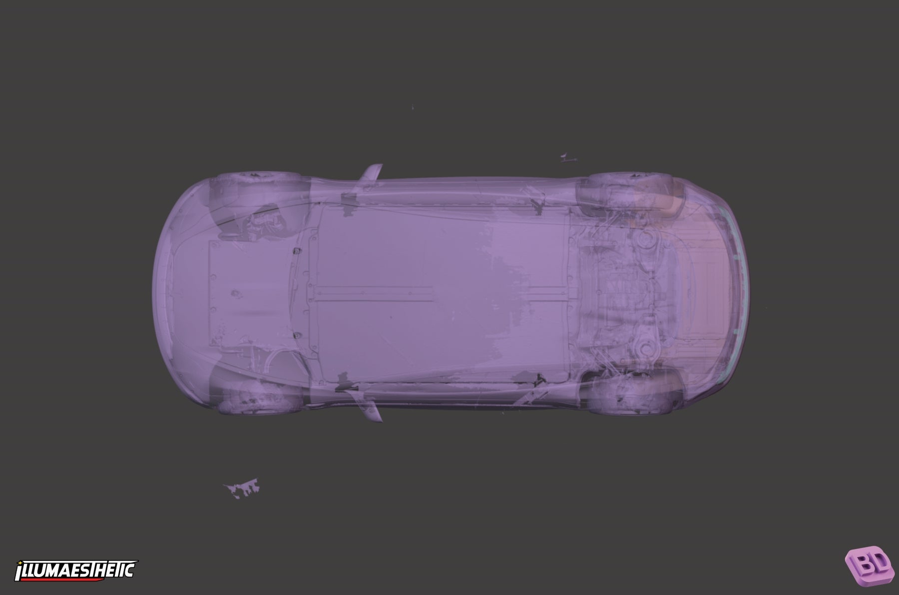 Tesla Model 3 3D Scan File for 2017-2023 - Perfect for 3D Printing, Car Accessories Design & Automotive Customization Projects