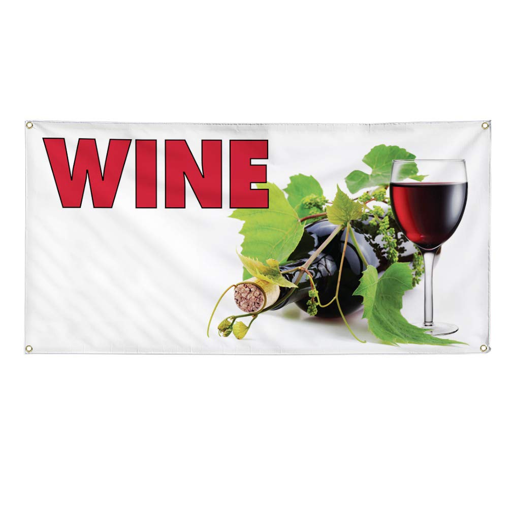 Vinyl Banner - 60x144 Inches, Weatherproof Outdoor Advertising Sign with 10 Grommets for Restaurants, Food & Industrial Use - Multiple Sizes Available - Perfect for Yard Signs, Events & Business Promotion