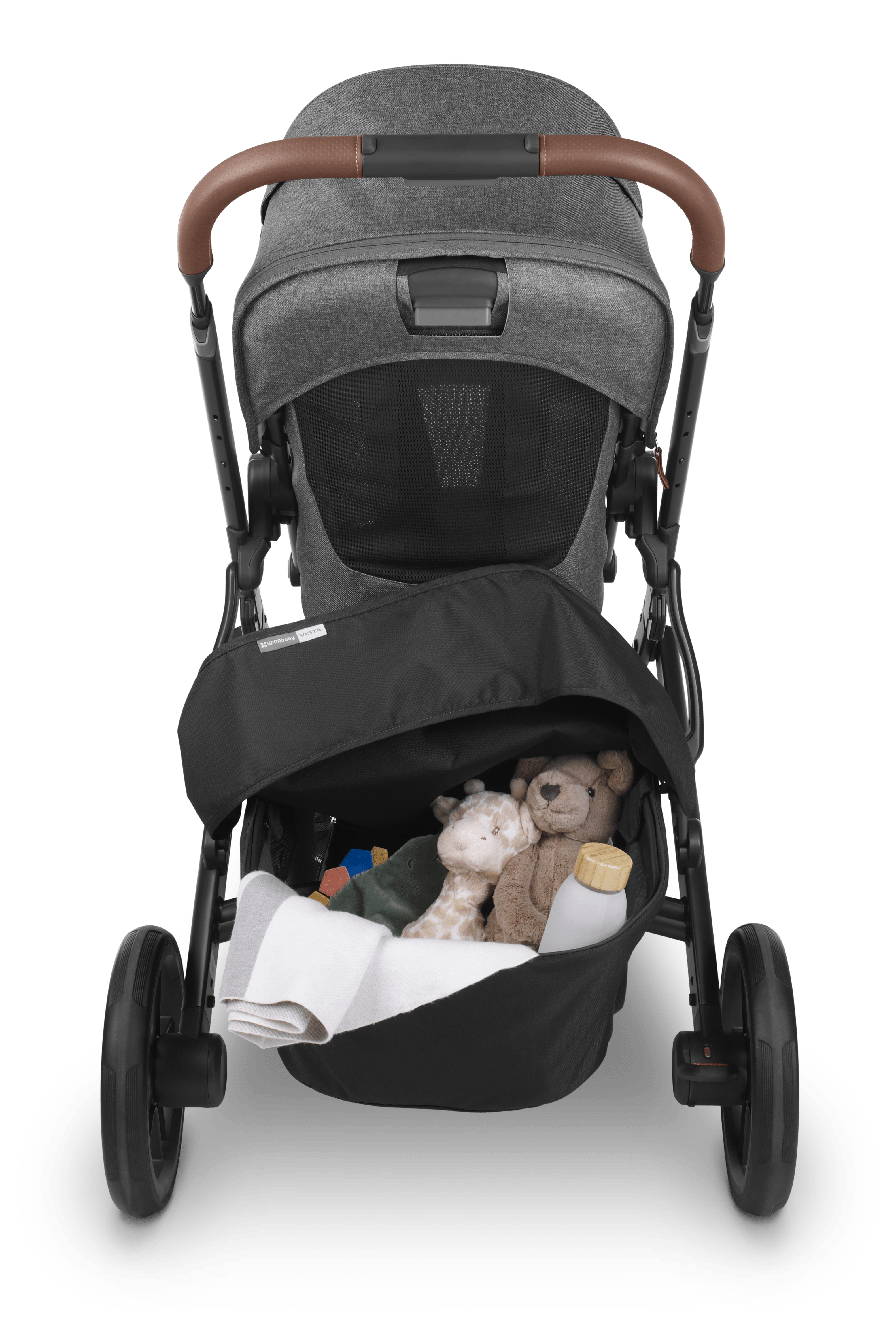 UPPAbaby Vista V3 Stroller Basket Cover - Waterproof & Durable Storage Organizer for Baby Essentials | Perfect for Shopping, Travel & Daily Outings