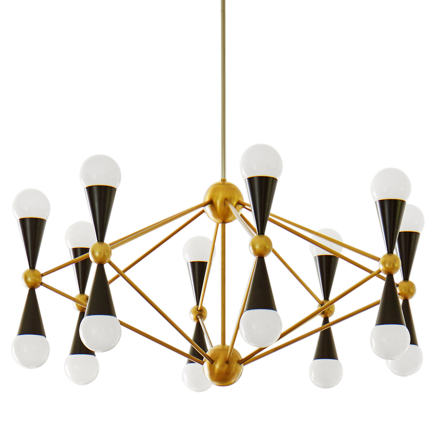 16-Light Modern Crystal Chandelier for Dining Room - Elegant Ceiling Light Fixture with LED Compatibility for Home Decor & Wedding Venues