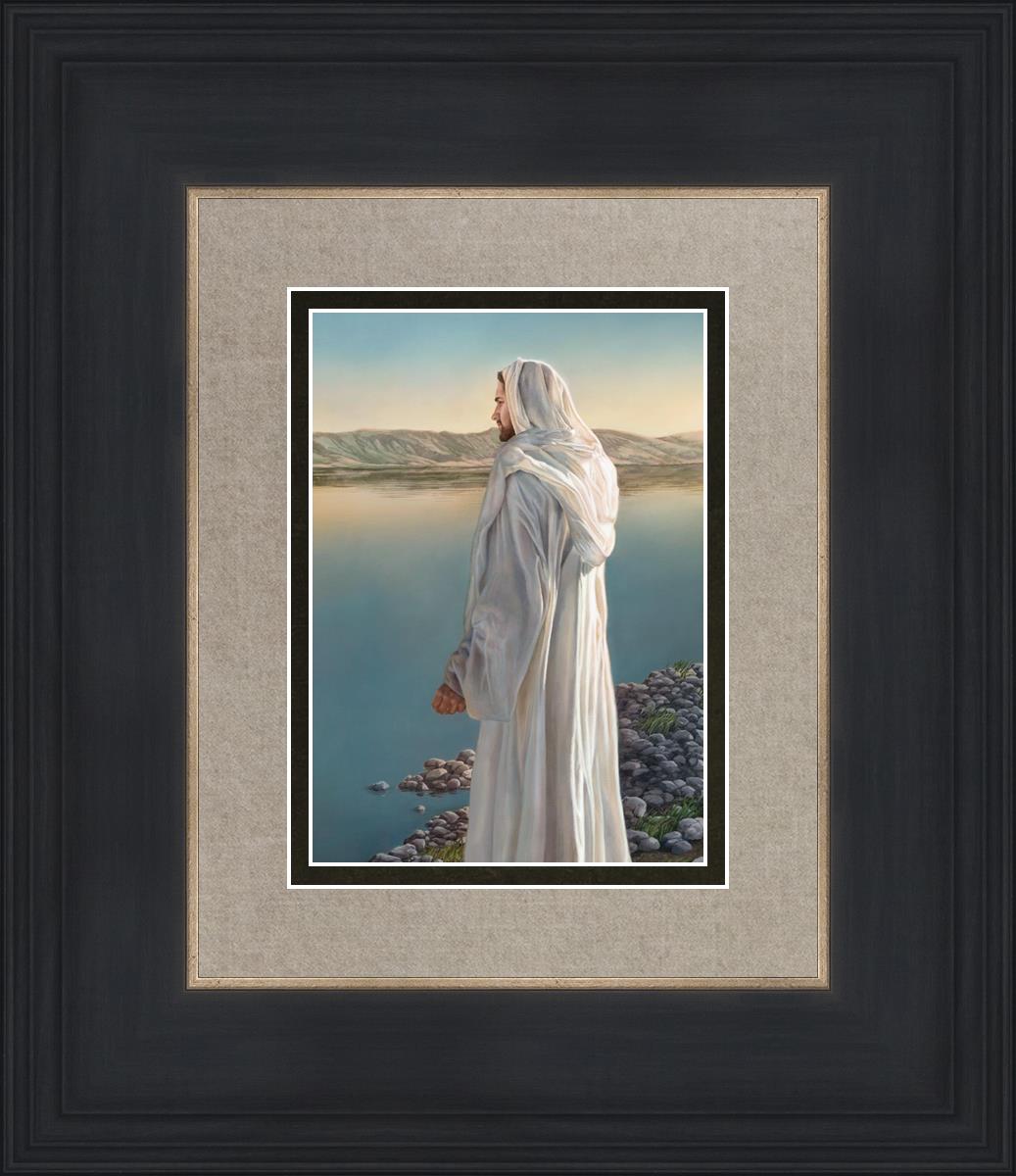 Come Follow Me by Liz Lemon Swindle - Inspirational Christian Art Print for Home, Office & Church Decor - Perfect for Gifts & Spiritual Uplift