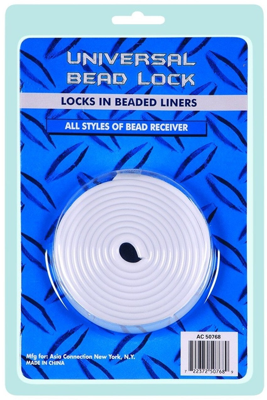 5' Universal Bead Lock Coping Strip AC 50768 - Heavy Duty Rubber Seal for RV, Trailer & Camper Roof Edge Protection - Weatherproof & Durable for Outdoor Use