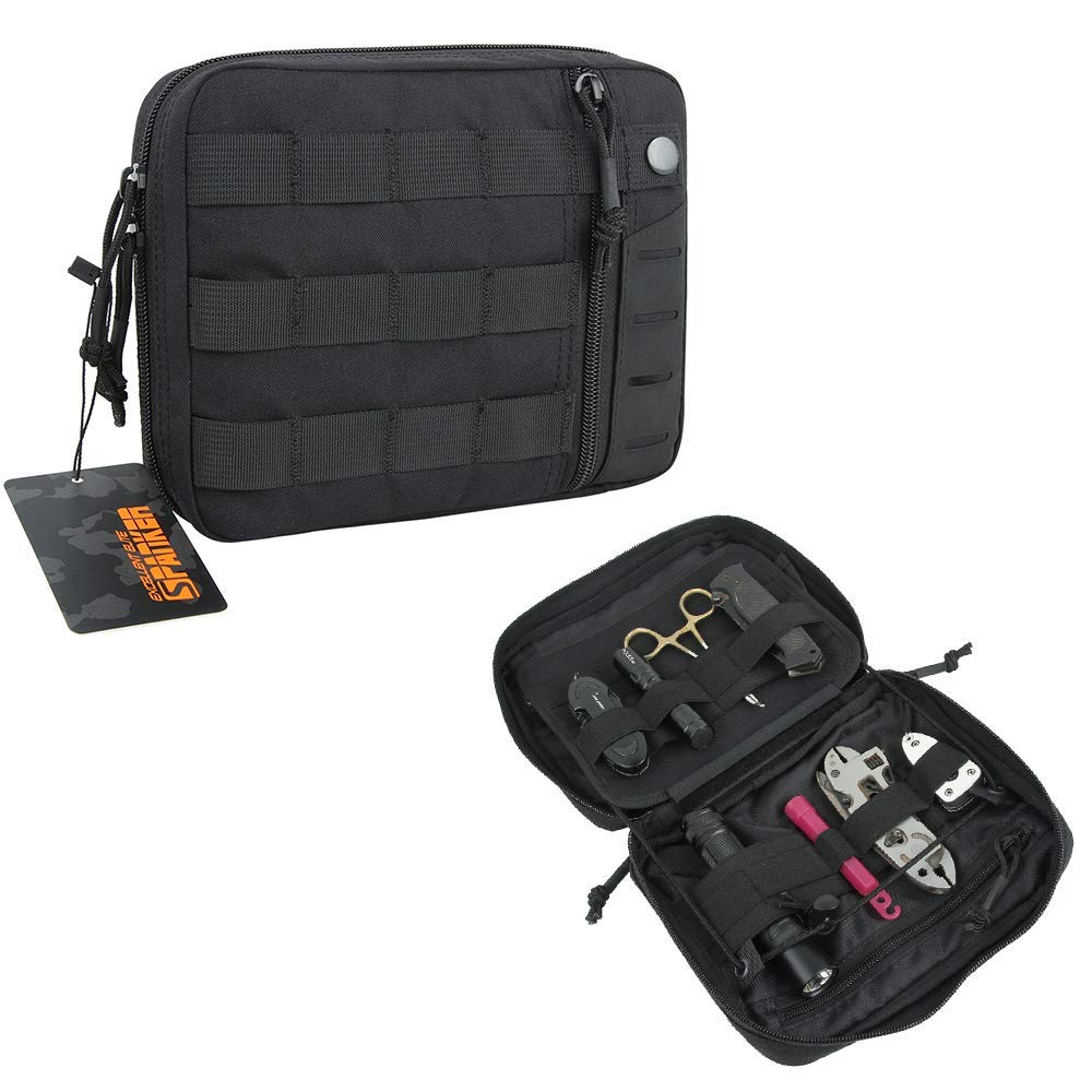Tactical Molle EDC Pouch - Durable Utility Pouch for Military, Hiking & Outdoor Gear Organization | Perfect for Camping, Hunting & Survival Kits