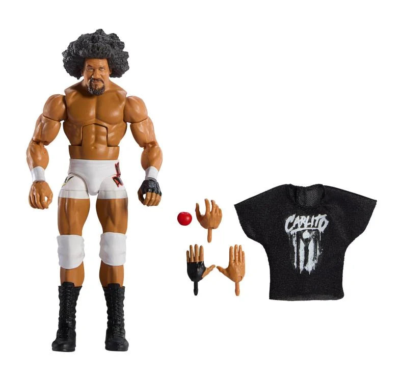 Carlito WWE Elite Collection Series 113 Action Figure - Authentic Wrestling Toy for Collectors & Fans - Perfect for Display, Play & WWE Themed Parties