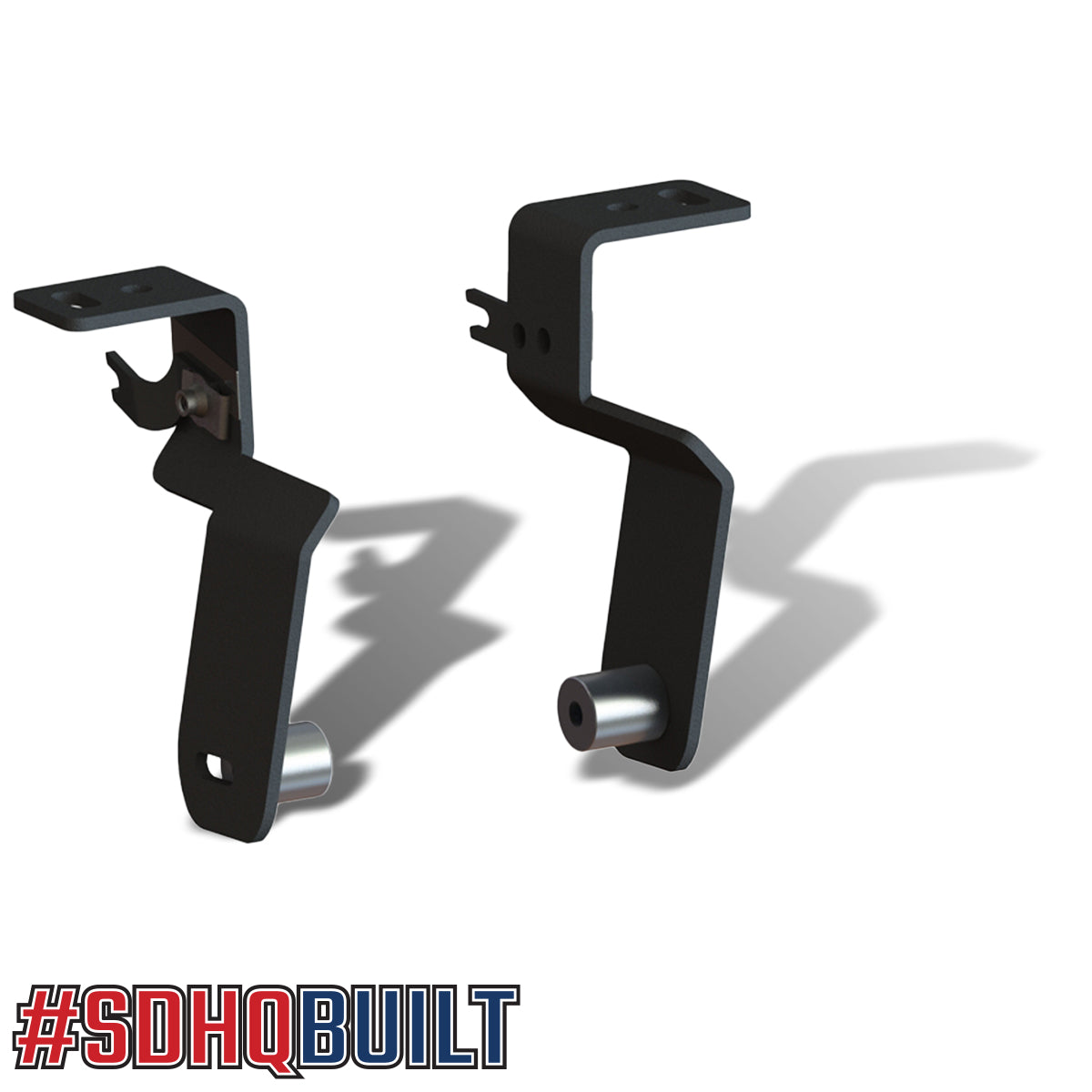 SDHQ Built A Pillar Light Mounts for 2020-2025 Chevy/GMC 2500/3500 HD Trucks - Off-Road Lighting Accessories for Enhanced Visibility & Safety