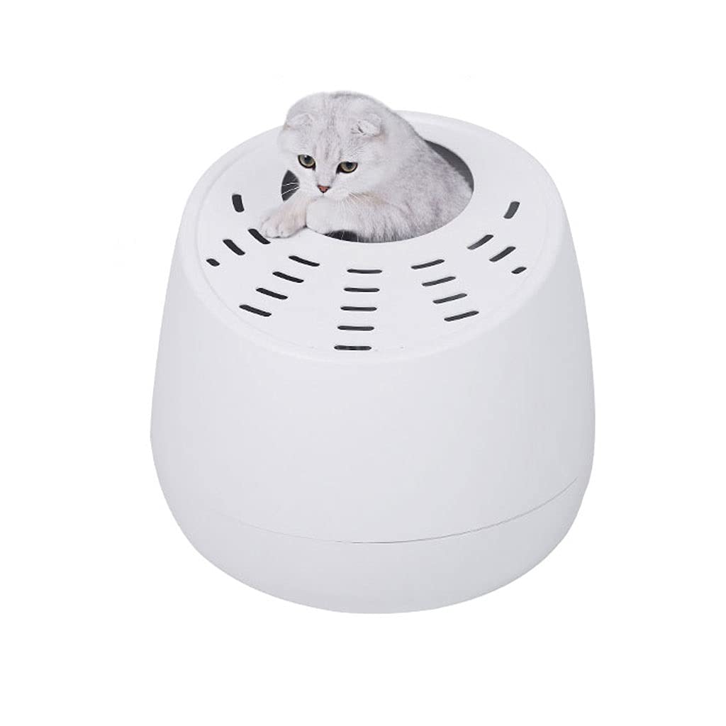 Top-Entry Closed Cat Litter Box - Splash-Proof Large Cat Toilet for Big Cats & Kittens - Odor Control & Privacy Design - Perfect for Small Spaces & Multi-Cat Homes