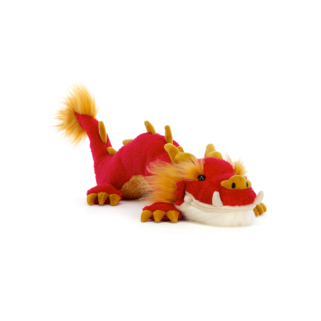 Jellycat Festival Dragon Plush Toy - Soft & Cuddly Stuffed Animal for Kids & Adults | Perfect for Gifts, Nursery Decor, and Comfort